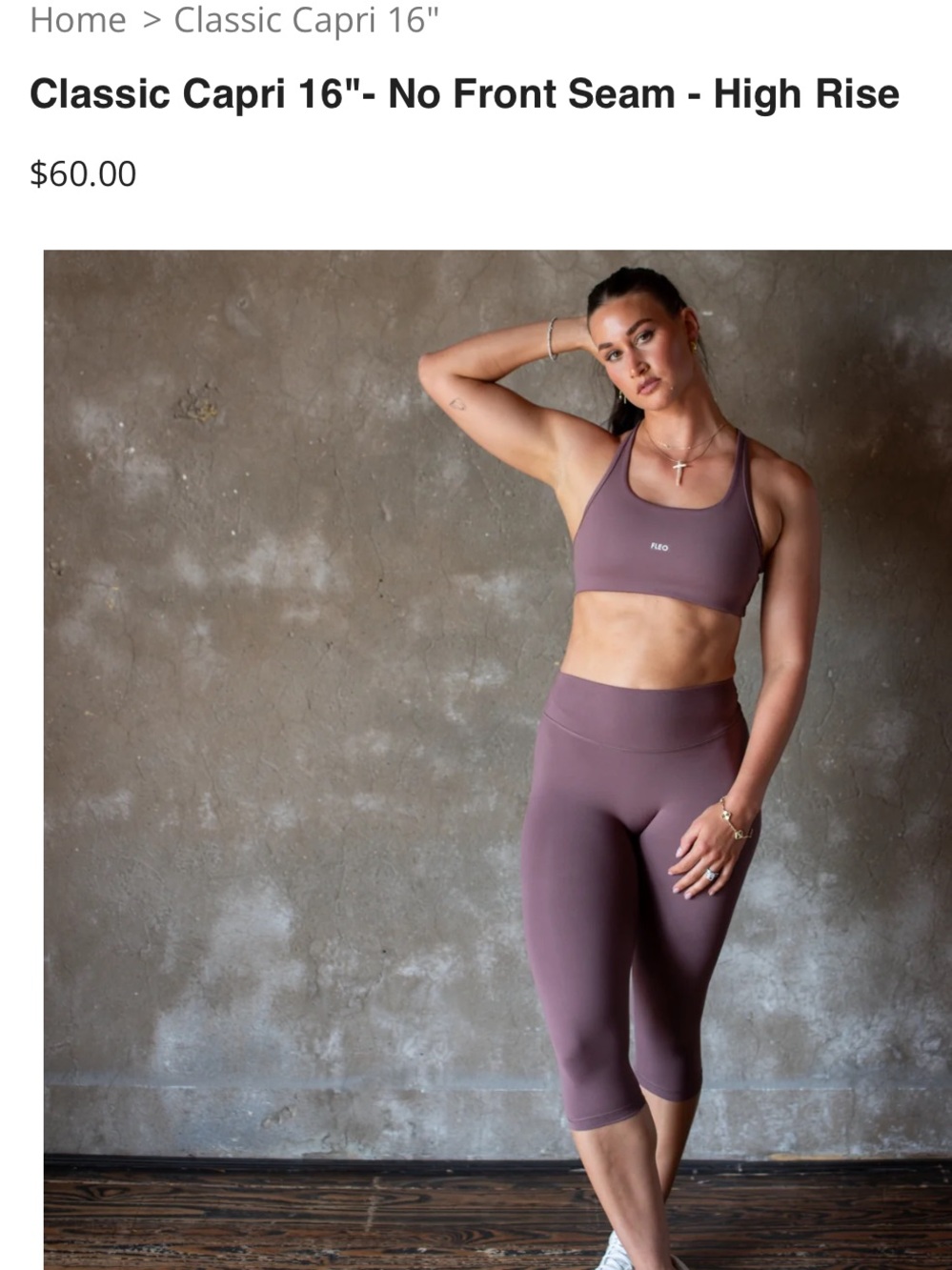 Capri Workout Set - Picture 6 of 7